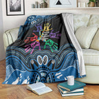 Autism Awareness Australia Indigenous Blanket We All Have Different Abilities