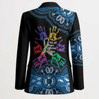 Autism Awareness Australia Indigenous Blazer We All Have Different Abilities