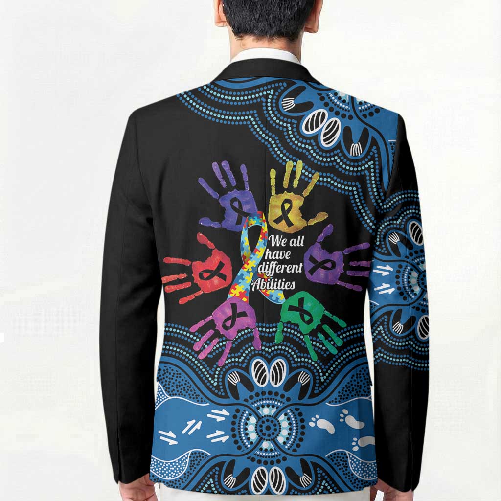 Autism Awareness Australia Indigenous Blazer We All Have Different Abilities