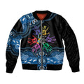 Autism Awareness Australia Indigenous Bomber Jacket We All Have Different Abilities