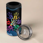 Autism Awareness Australia Indigenous 4 in 1 Can Cooler Tumbler We All Have Different Abilities