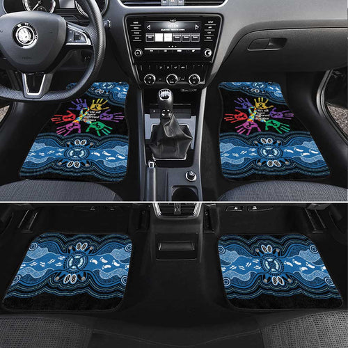Autism Awareness Australia Indigenous Car Mats We All Have Different Abilities