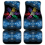 Autism Awareness Australia Indigenous Car Mats We All Have Different Abilities