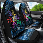 Autism Awareness Australia Indigenous Car Seat Cover We All Have Different Abilities