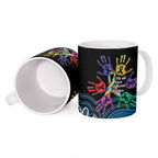 Autism Awareness Australia Indigenous Ceramic Mug We All Have Different Abilities