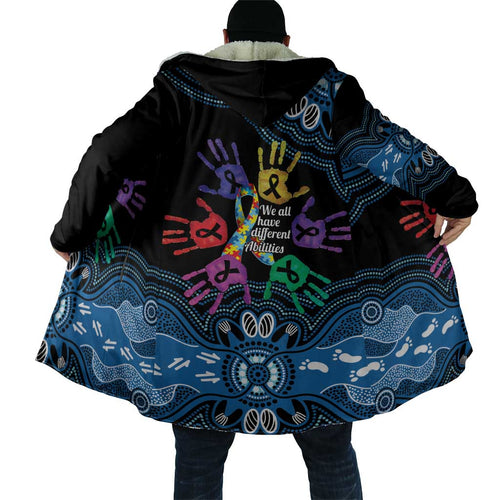 Autism Awareness Australia Indigenous Cloak We All Have Different Abilities