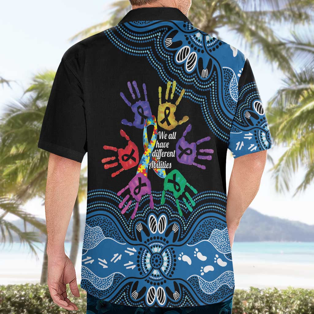 Autism Awareness Australia Indigenous Hawaiian Shirt We All Have Different Abilities