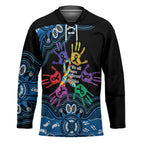Autism Awareness Australia Indigenous Hockey Jersey We All Have Different Abilities