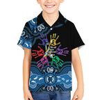 Autism Awareness Australia Indigenous Kid Hawaiian Shirt We All Have Different Abilities