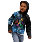 Autism Awareness Australia Indigenous Kid Hoodie We All Have Different Abilities