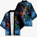 Autism Awareness Australia Indigenous Kimono We All Have Different Abilities