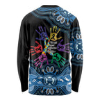 Autism Awareness Australia Indigenous Long Sleeve Shirt We All Have Different Abilities