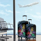 Autism Awareness Australia Indigenous Luggage Cover We All Have Different Abilities