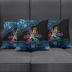 Autism Awareness Australia Indigenous Pillow Cover We All Have Different Abilities