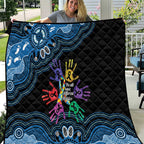 Autism Awareness Australia Indigenous Quilt We All Have Different Abilities
