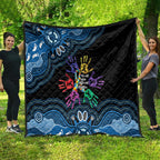 Autism Awareness Australia Indigenous Quilt We All Have Different Abilities
