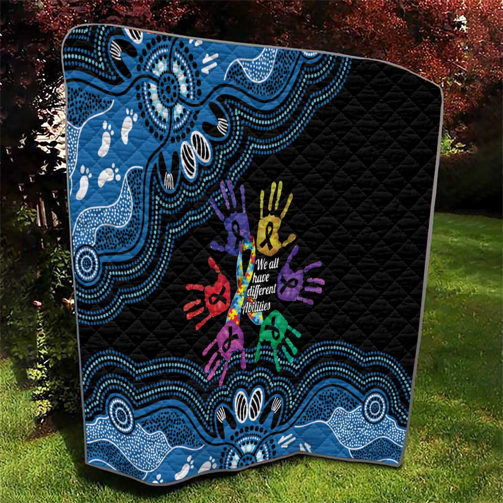 Autism Awareness Australia Indigenous Quilt We All Have Different Abilities