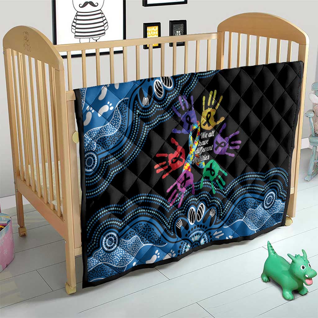 Autism Awareness Australia Indigenous Quilt We All Have Different Abilities