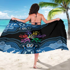 Autism Awareness Australia Indigenous Sarong We All Have Different Abilities