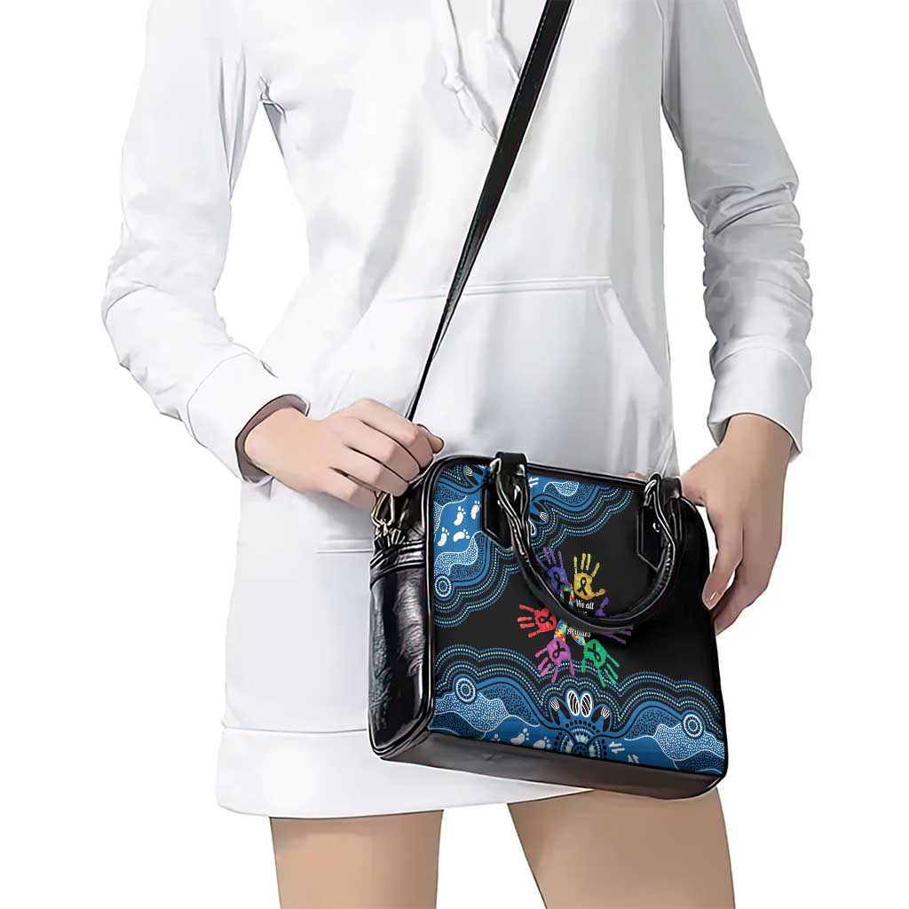 Autism Awareness Australia Indigenous Shoulder Handbag We All Have Different Abilities