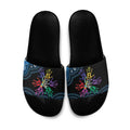 Autism Awareness Australia Indigenous Slide Sandals We All Have Different Abilities