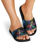 Autism Awareness Australia Indigenous Slide Sandals We All Have Different Abilities