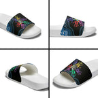 Autism Awareness Australia Indigenous Slide Sandals We All Have Different Abilities