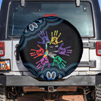 Autism Awareness Australia Indigenous Spare Tire Cover We All Have Different Abilities