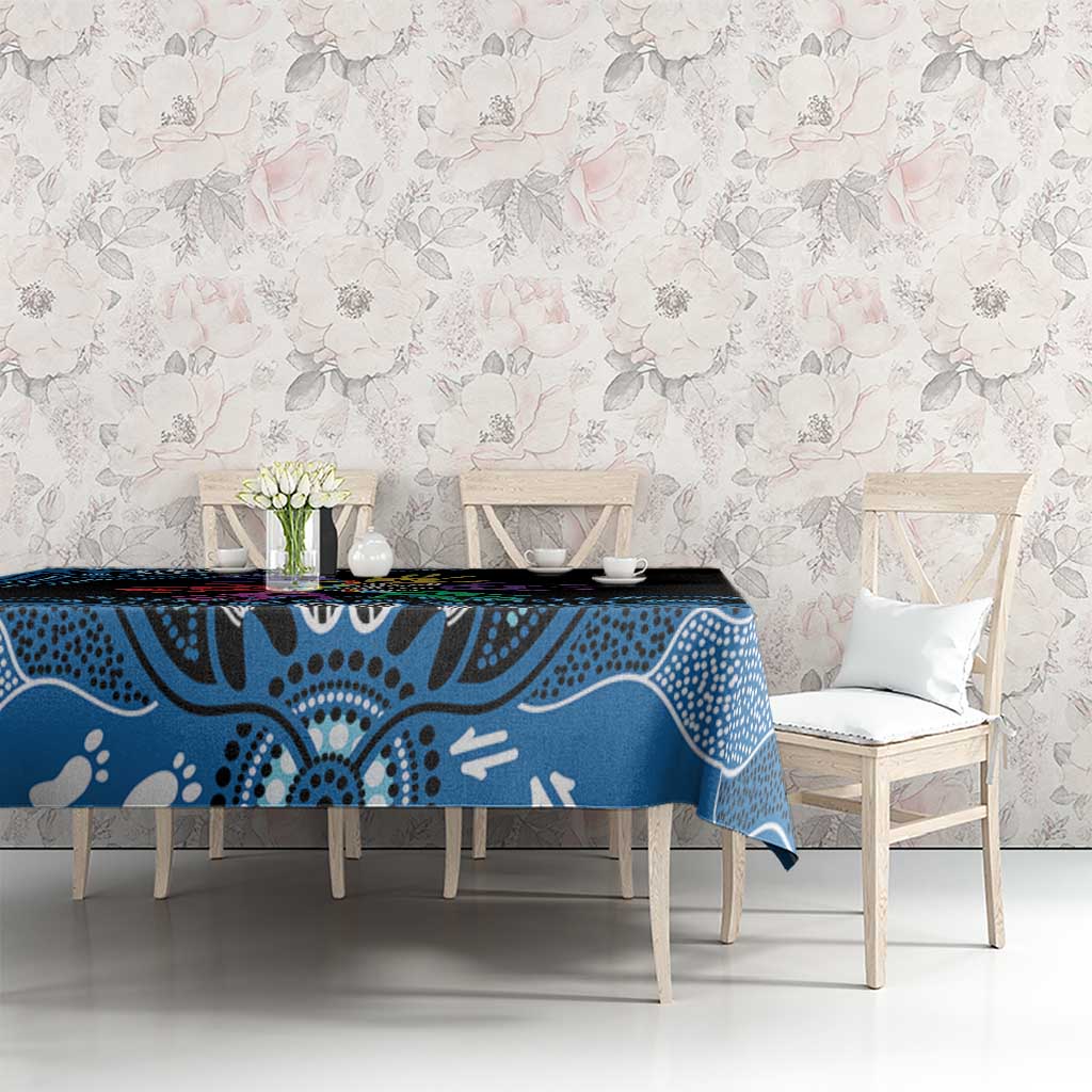 Autism Awareness Australia Indigenous Tablecloth We All Have Different Abilities