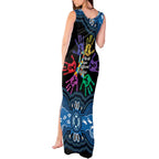 Autism Awareness Australia Indigenous Tank Maxi Dress We All Have Different Abilities