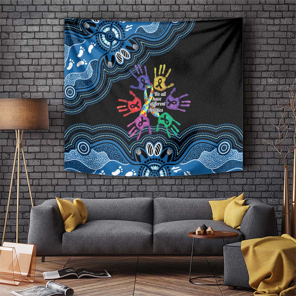 Autism Awareness Australia Indigenous Tapestry We All Have Different Abilities