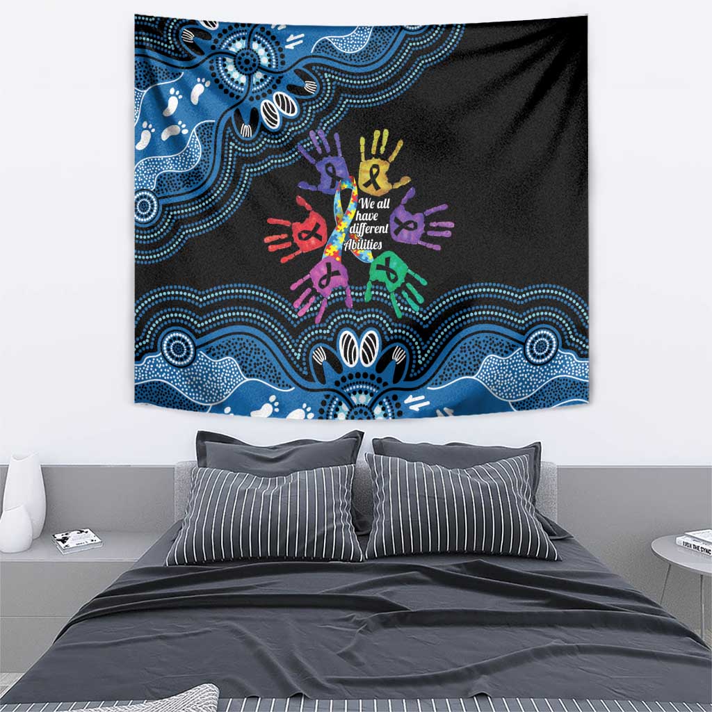 Autism Awareness Australia Indigenous Tapestry We All Have Different Abilities