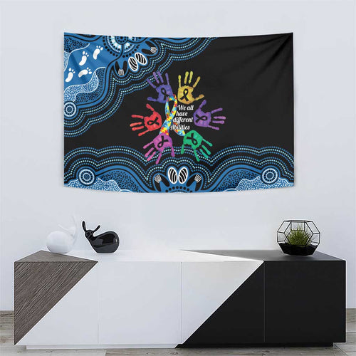 Autism Awareness Australia Indigenous Tapestry We All Have Different Abilities