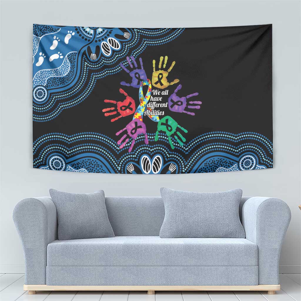 Autism Awareness Australia Indigenous Tapestry We All Have Different Abilities