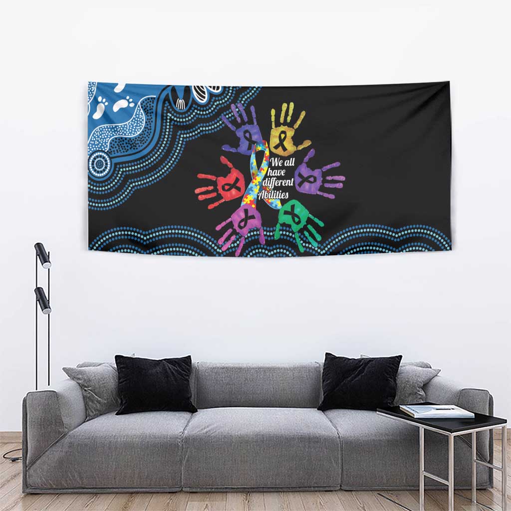Autism Awareness Australia Indigenous Tapestry We All Have Different Abilities