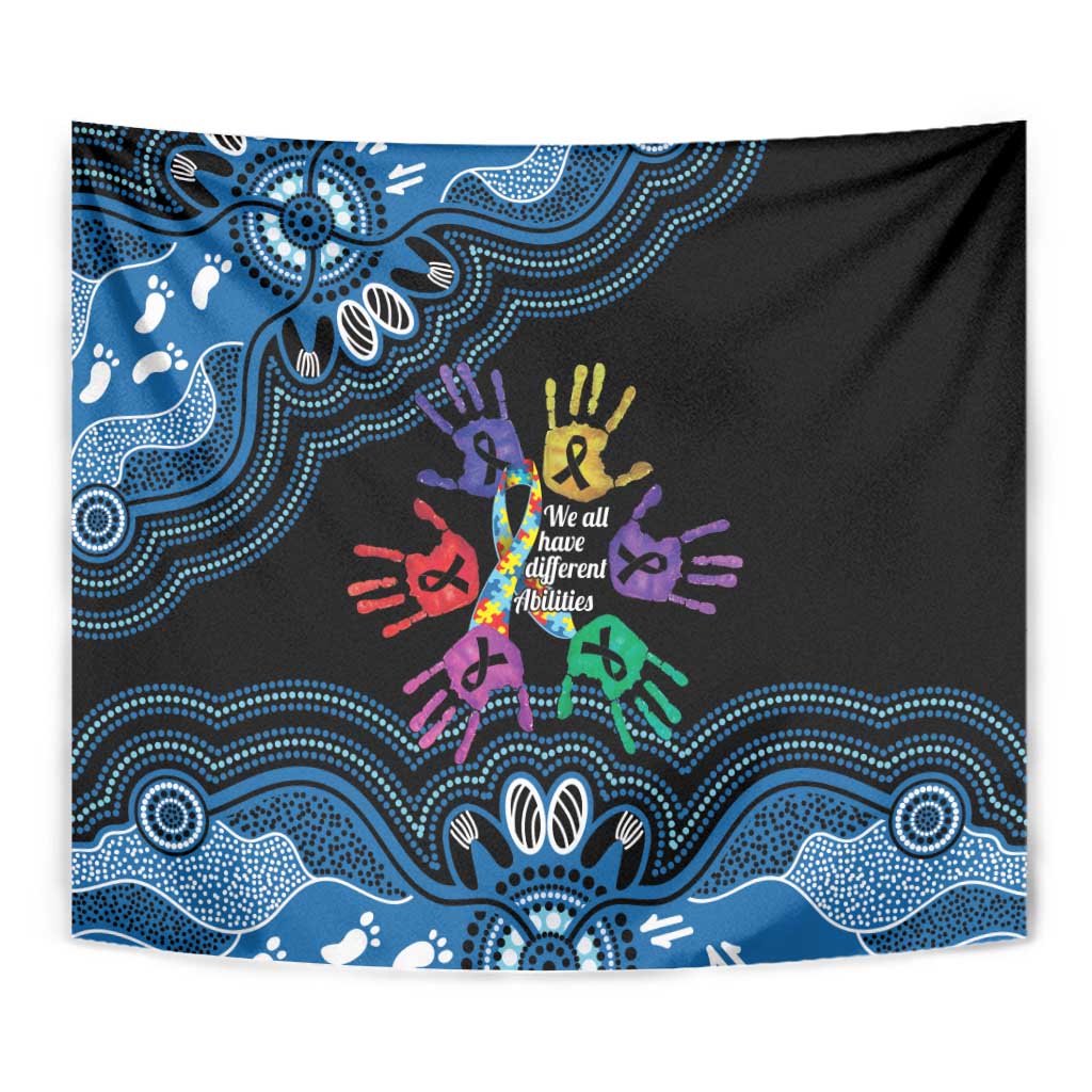 Autism Awareness Australia Indigenous Tapestry We All Have Different Abilities