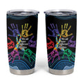 Autism Awareness Australia Indigenous Tumbler Cup We All Have Different Abilities