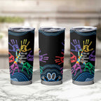 Autism Awareness Australia Indigenous Tumbler Cup We All Have Different Abilities