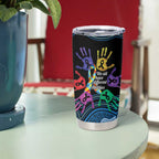 Autism Awareness Australia Indigenous Tumbler Cup We All Have Different Abilities