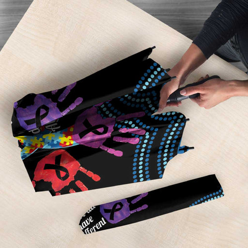 Autism Awareness Australia Indigenous Umbrella We All Have Different Abilities