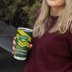 Lebanon And Australia Rugby Tumbler Cup Aussie Kangaroos Lebanese Cedars