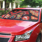 Dolphins NAIDOC Week 2026 Personalised Auto Sun Shade 50 Years of Deadly Aboriginal Art