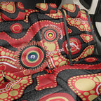 Dolphins NAIDOC Week 2026 Personalised Back Car Seat Cover 50 Years of Deadly Aboriginal Art