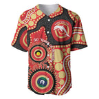 Dolphins NAIDOC Week 2026 Personalised Baseball Jersey 50 Years of Deadly Aboriginal Art