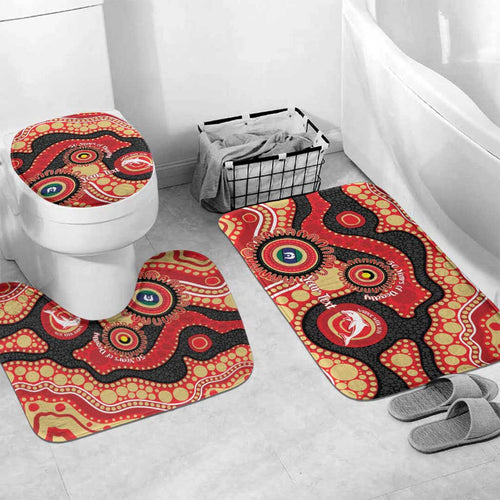 Dolphins NAIDOC Week 2026 Personalised Bathroom Set 50 Years of Deadly Aboriginal Art