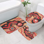 Dolphins NAIDOC Week 2026 Personalised Bathroom Set 50 Years of Deadly Aboriginal Art