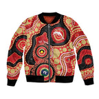 Dolphins NAIDOC Week 2026 Personalised Bomber Jacket 50 Years of Deadly Aboriginal Art