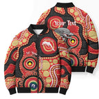 Dolphins NAIDOC Week 2026 Personalised Bomber Puffer Jacket 50 Years of Deadly Aboriginal Art