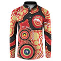Dolphins NAIDOC Week 2026 Personalised Button Sweatshirt 50 Years of Deadly Aboriginal Art
