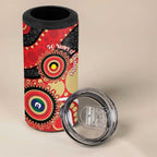 Dolphins NAIDOC Week 2026 Personalised 4 in 1 Can Cooler Tumbler 50 Years of Deadly Aboriginal Art